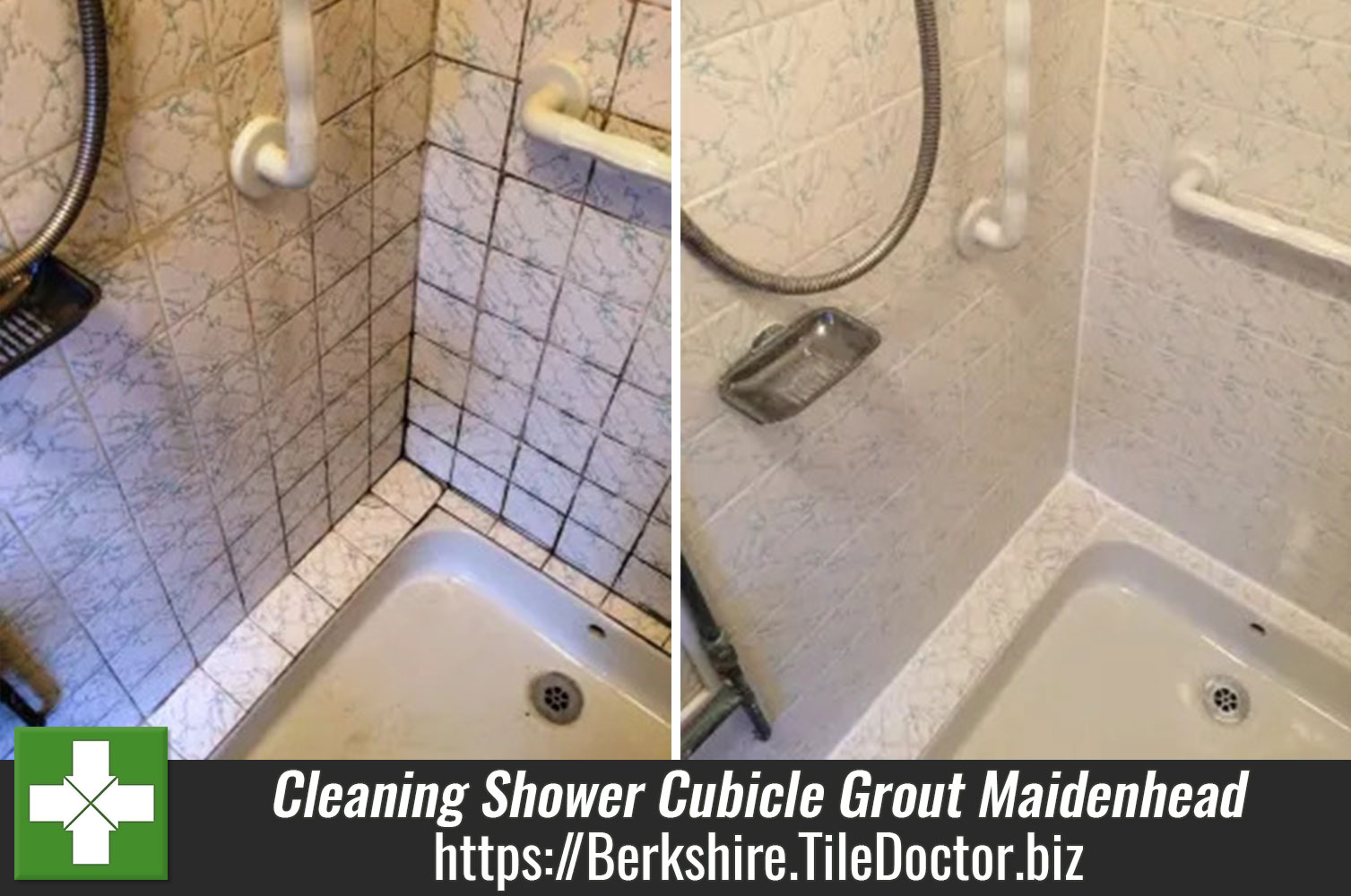 Cleaning Shower Cubicle Grout in Maidenhead